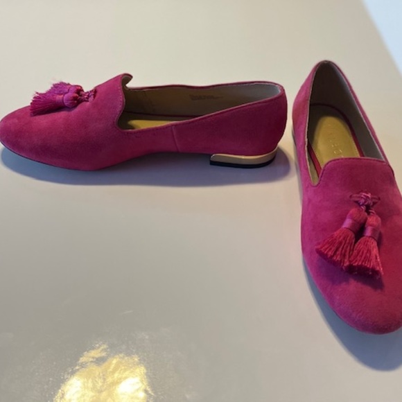 (*2 for $45) Talbots hot pink shoes - Size 6 - Picture 4 of 11